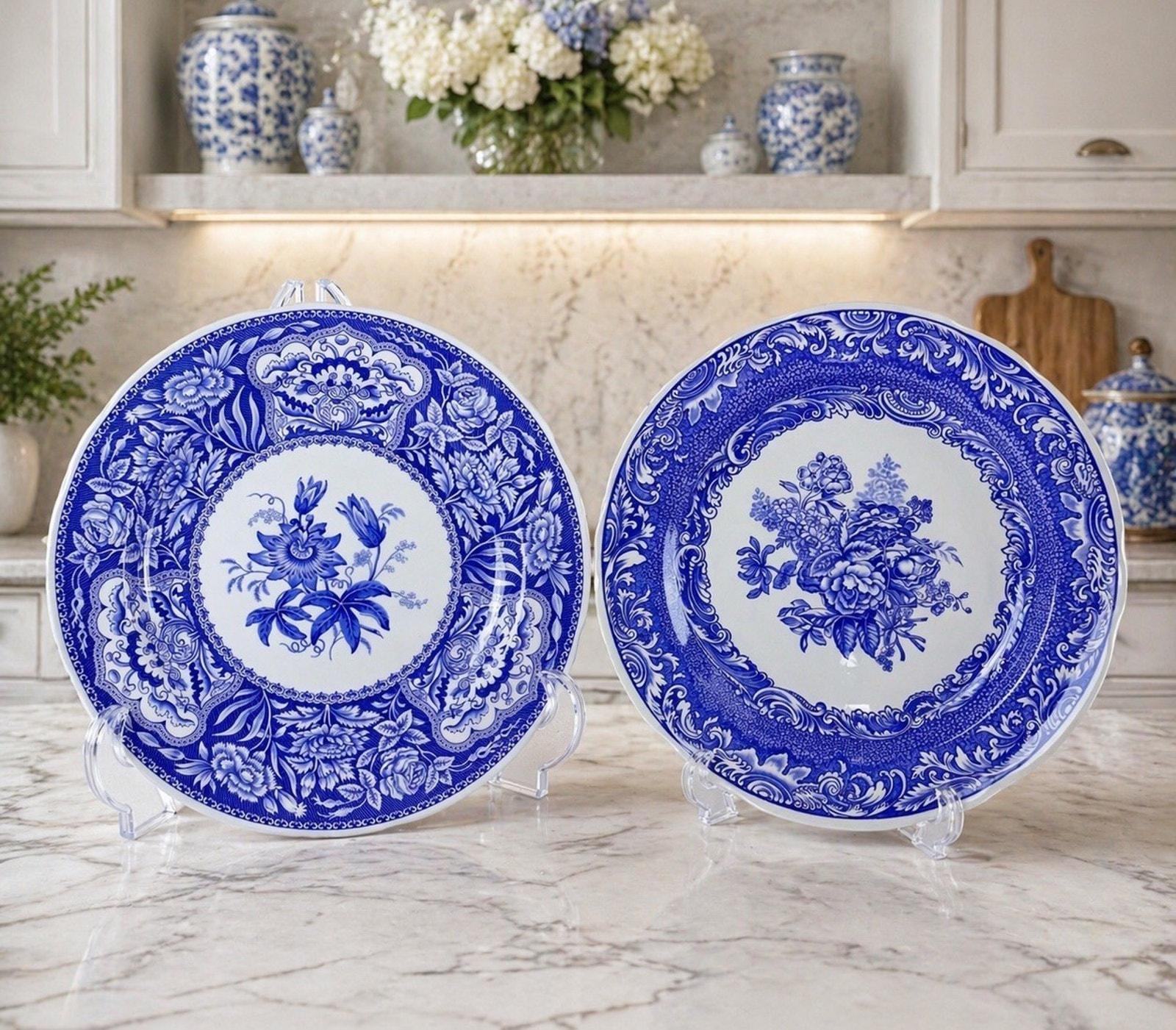 Spode blue room collection plates - Etsy 日本