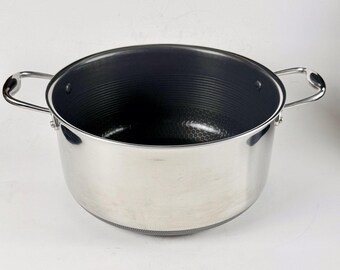 HexClad Hybrid Nonstick 8-Quart Stockpot Used Fair Condition
