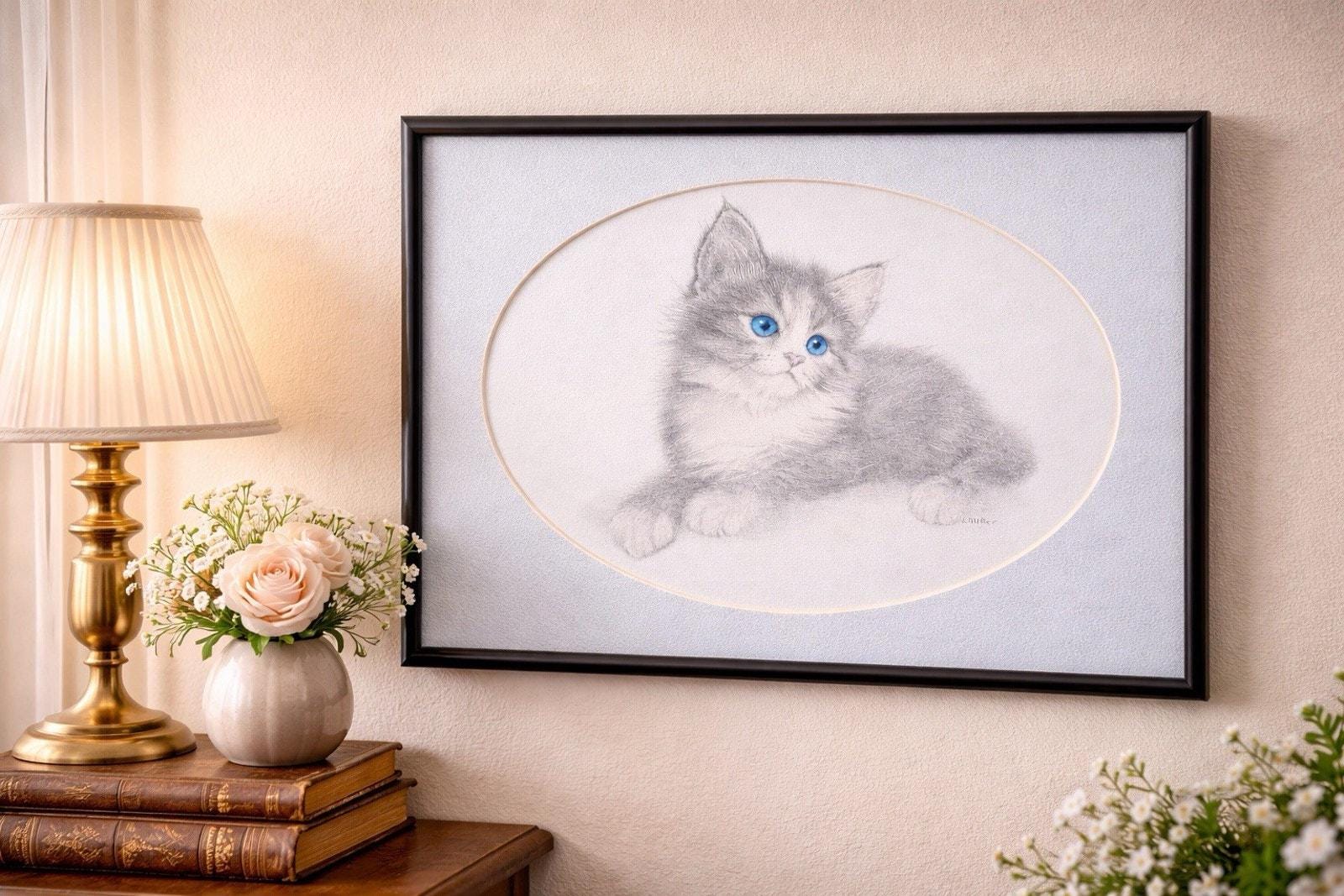 V Miller Drawing - Etsy