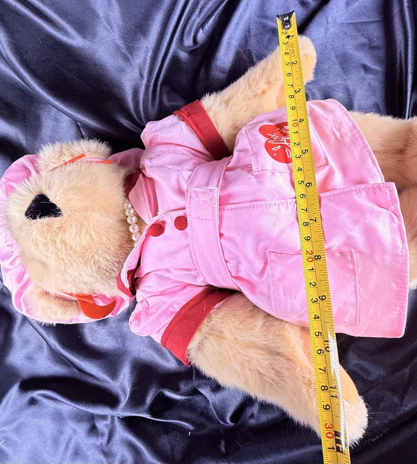 Very RARE I Love Lucy Plush Vermont Teddy Bear Company Fully