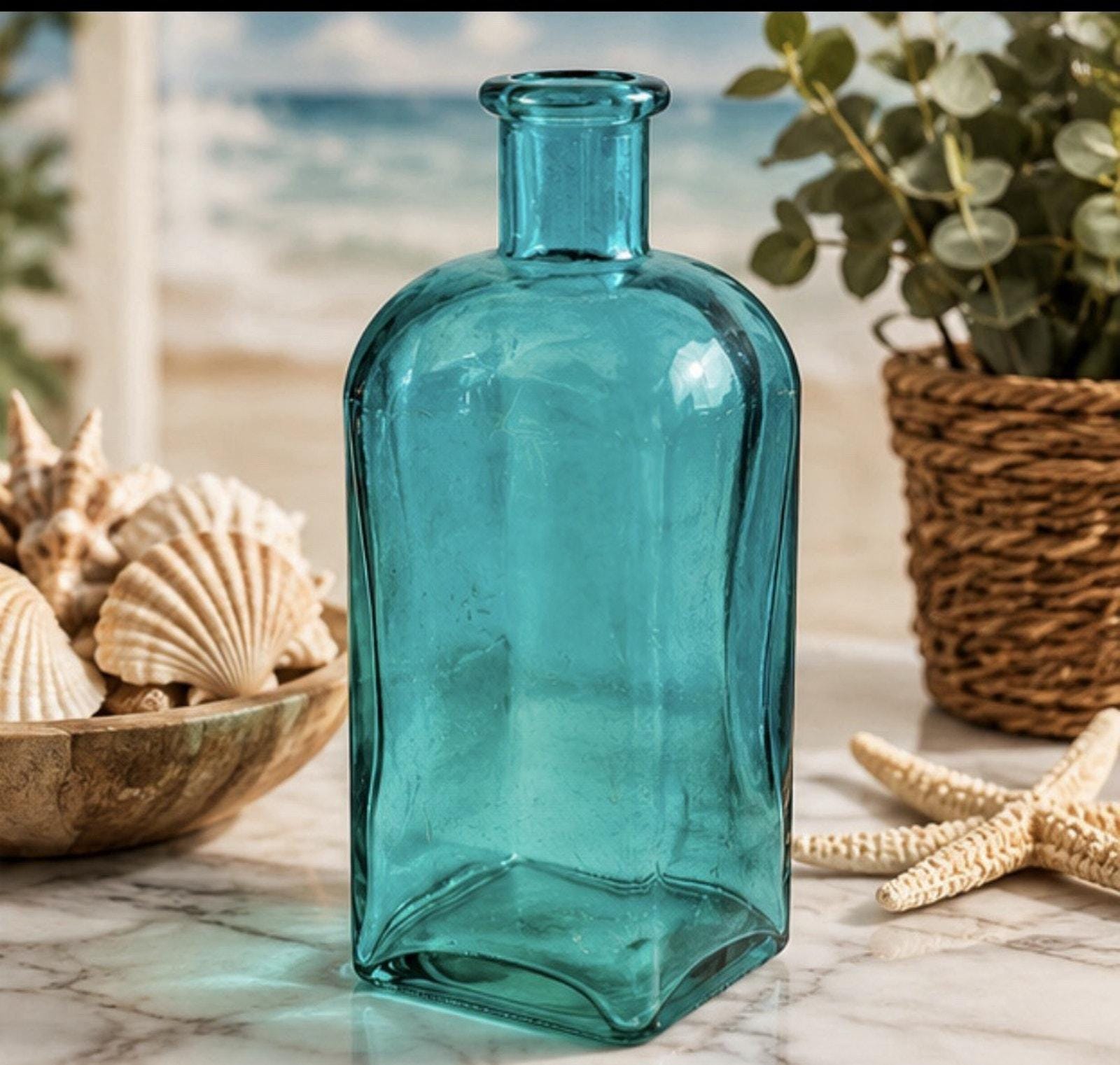 Large Apothecary Glass Vase - Etsy