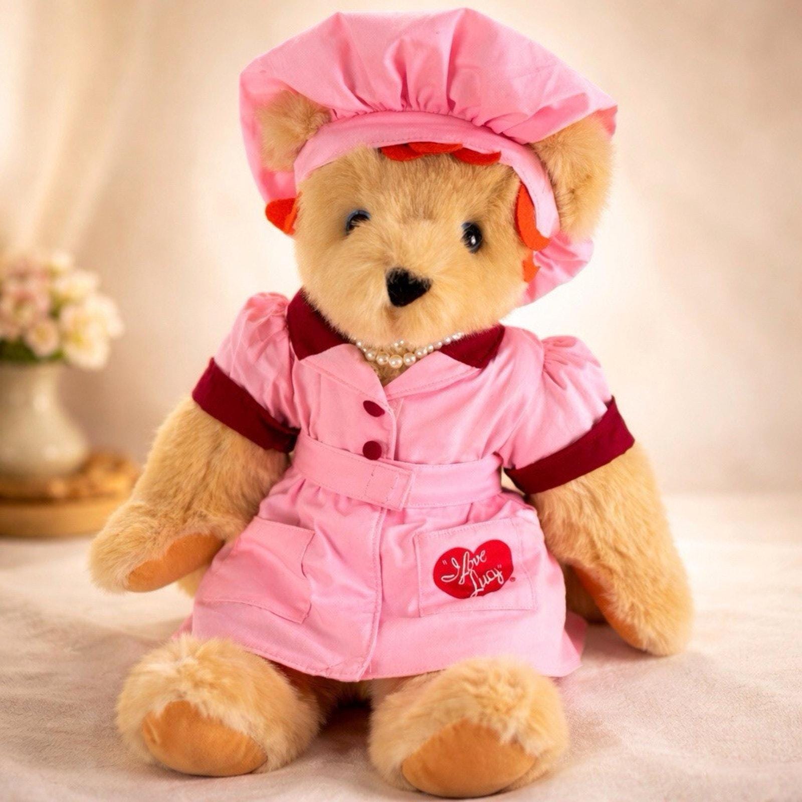 I Love Lucy Teddy Bear - Etsy
