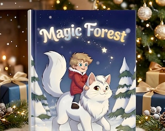 Personalized Christmas eBook | Printable Holiday Gift for Son&Daughter | Custom Name Xmas PDF| Digital download