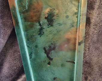 Eco-Resin Coffin Trinket Tray | Witchy Altar Décor