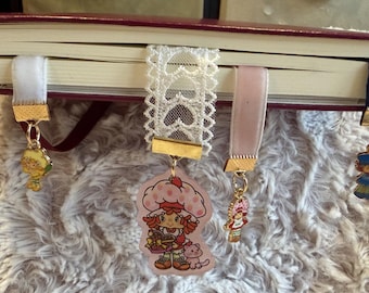 Ribbon Bookmark with Charms
