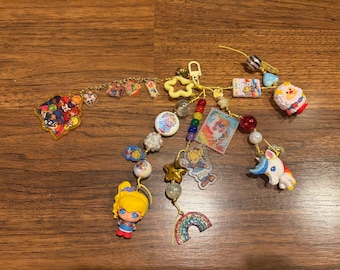 Rainbow Friend bag or journal charm