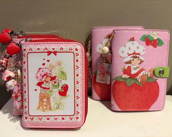 Strawberry Girl Wallet Portfolio