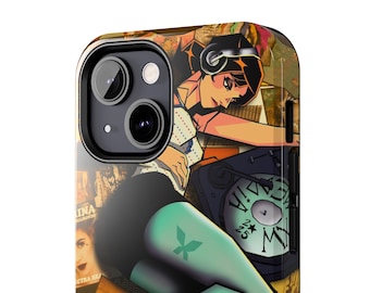 FUNDA PARA TELÉFONO - Sra. Melancólica Melófila [iPhone + Samsung]