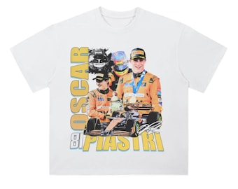 Oscar Piastri Graphic Tee | Racing Tee | Formula 1 |