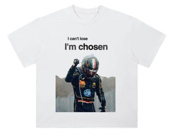 Charles Leclerc Monza 24' Heavyweight Drop Shoulder Cotton T-Shirt