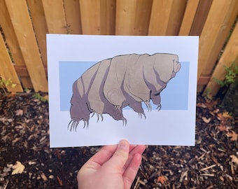 Wydruk artystyczny Tardigrada