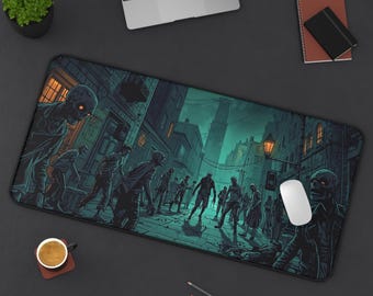 zombies in the city deskmat
