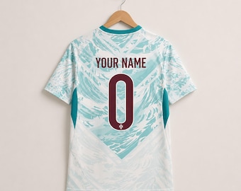 Cristiano Ronaldo Portugal voetbalshirt – gepersonaliseerde naam en nummer