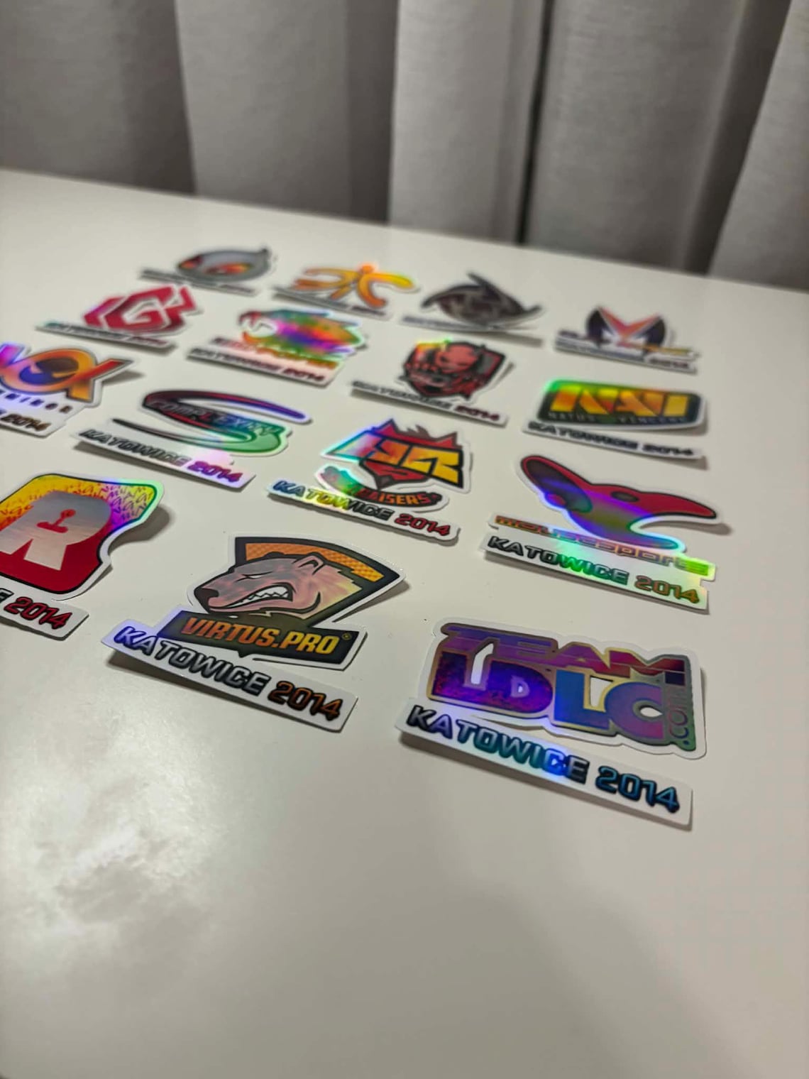 Katowice 2014 Holographic CS:GO Sticker Set | Esports Fan Gamer Gift - Etsy