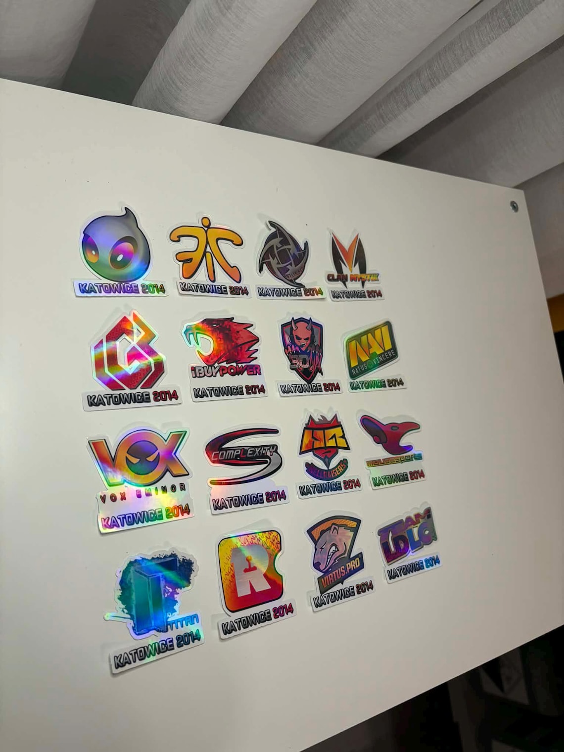 Katowice 2014 Holographic CS:GO Sticker Set | Esports Fan Gamer Gift - Etsy