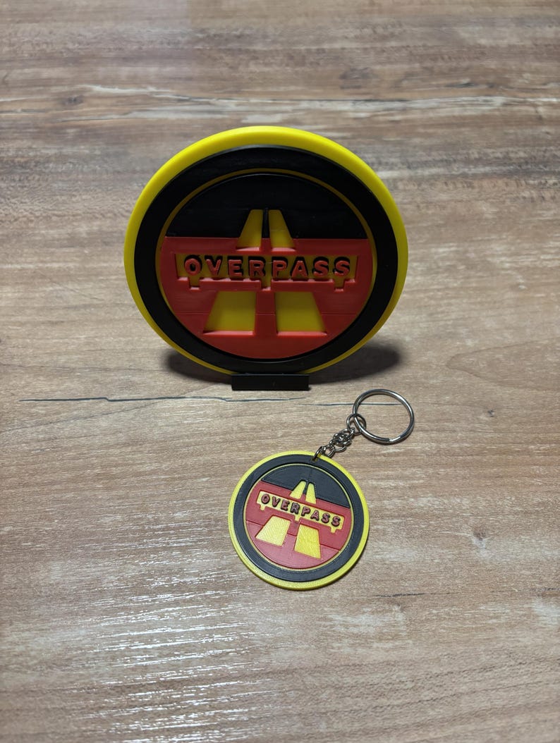 Counter Strike Map Logo Keychain + FREE STAND – CSGO CS2 - Fan Gift ...