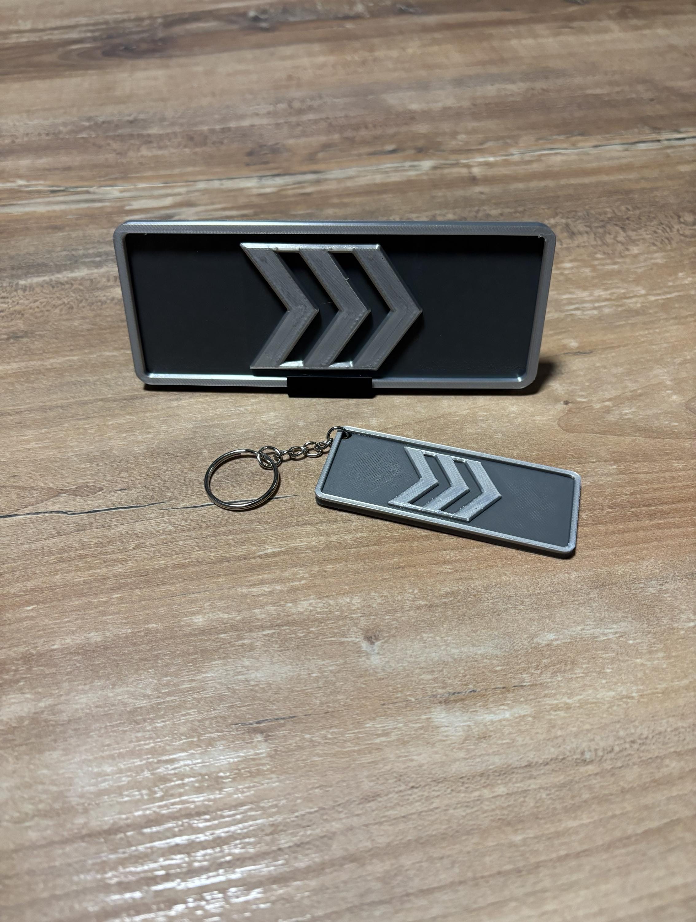Counter Key Chain Counter Strike Silver Matchmaking Rank Keychain + FREE STAND – CSGO CS2 ...