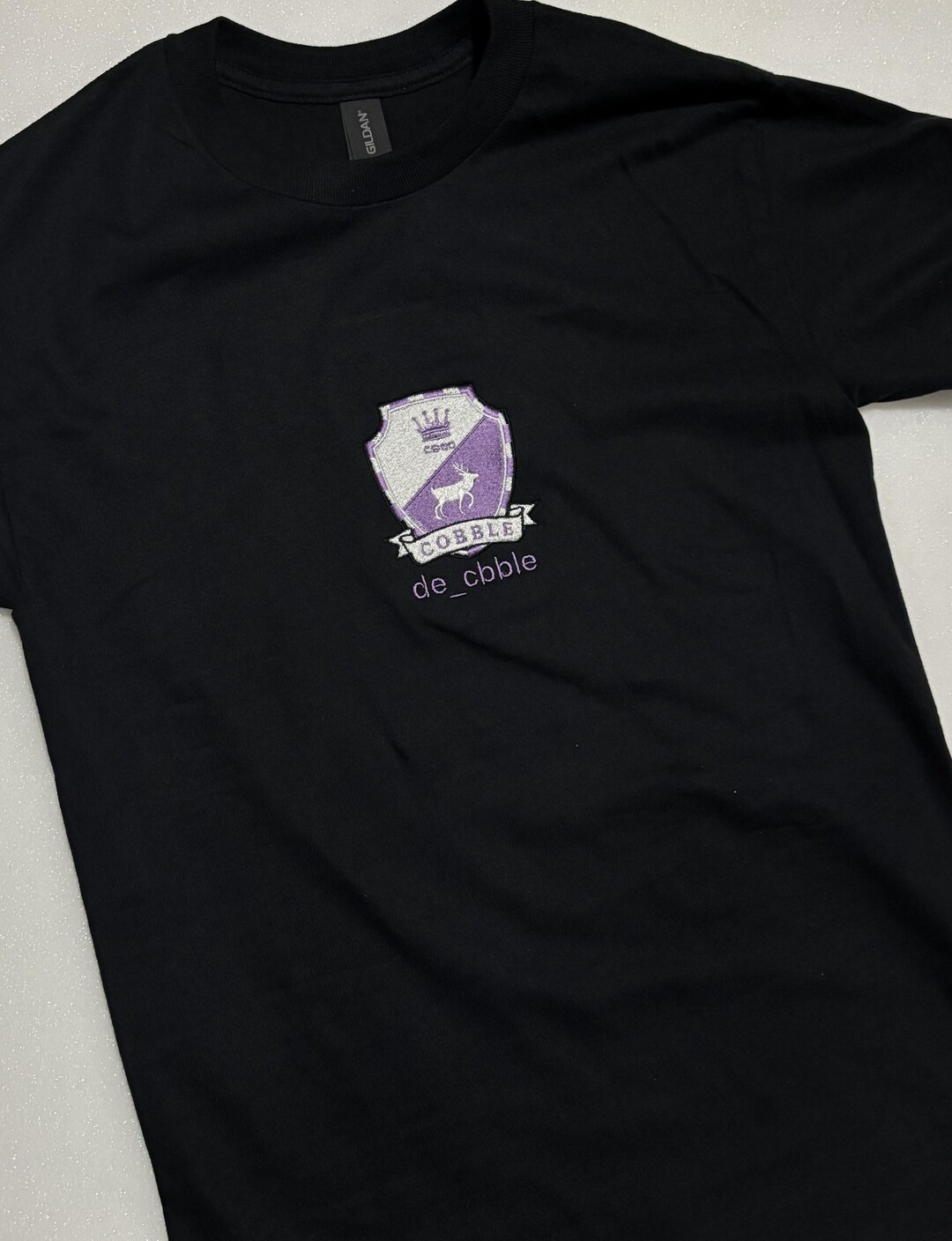 Embroidered Tshirt Hoodie Cobblestone | Inspired by CSGO CS2 Counter ...