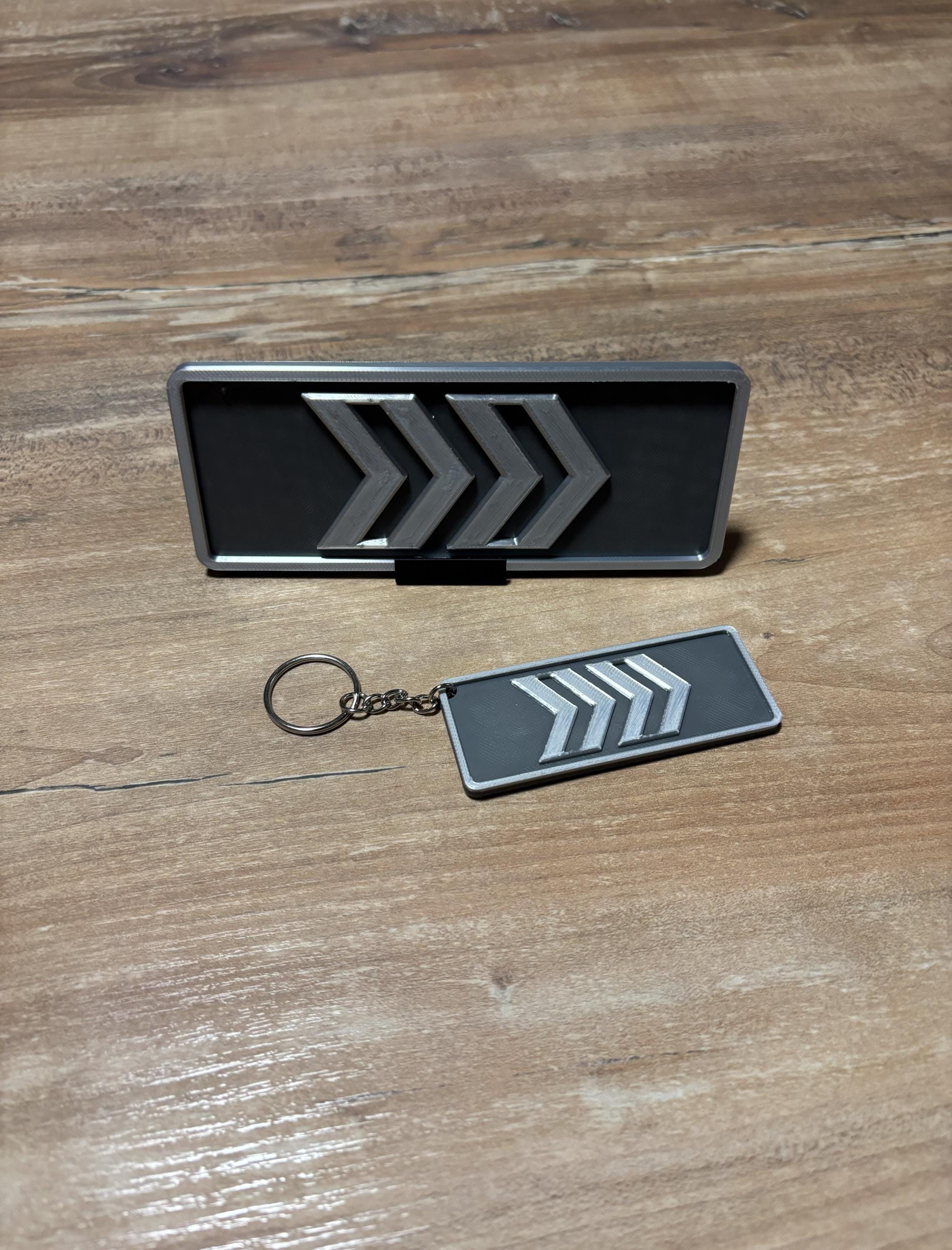 Counter Key Chain Counter Strike Silver Matchmaking Rank Keychain + FREE STAND – CSGO CS2 ...
