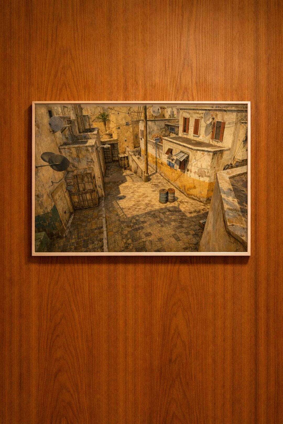 Counter Strike Dust 2 Mid Oil Painting | CS2 Gaming Poster | CSGO Fan ...
