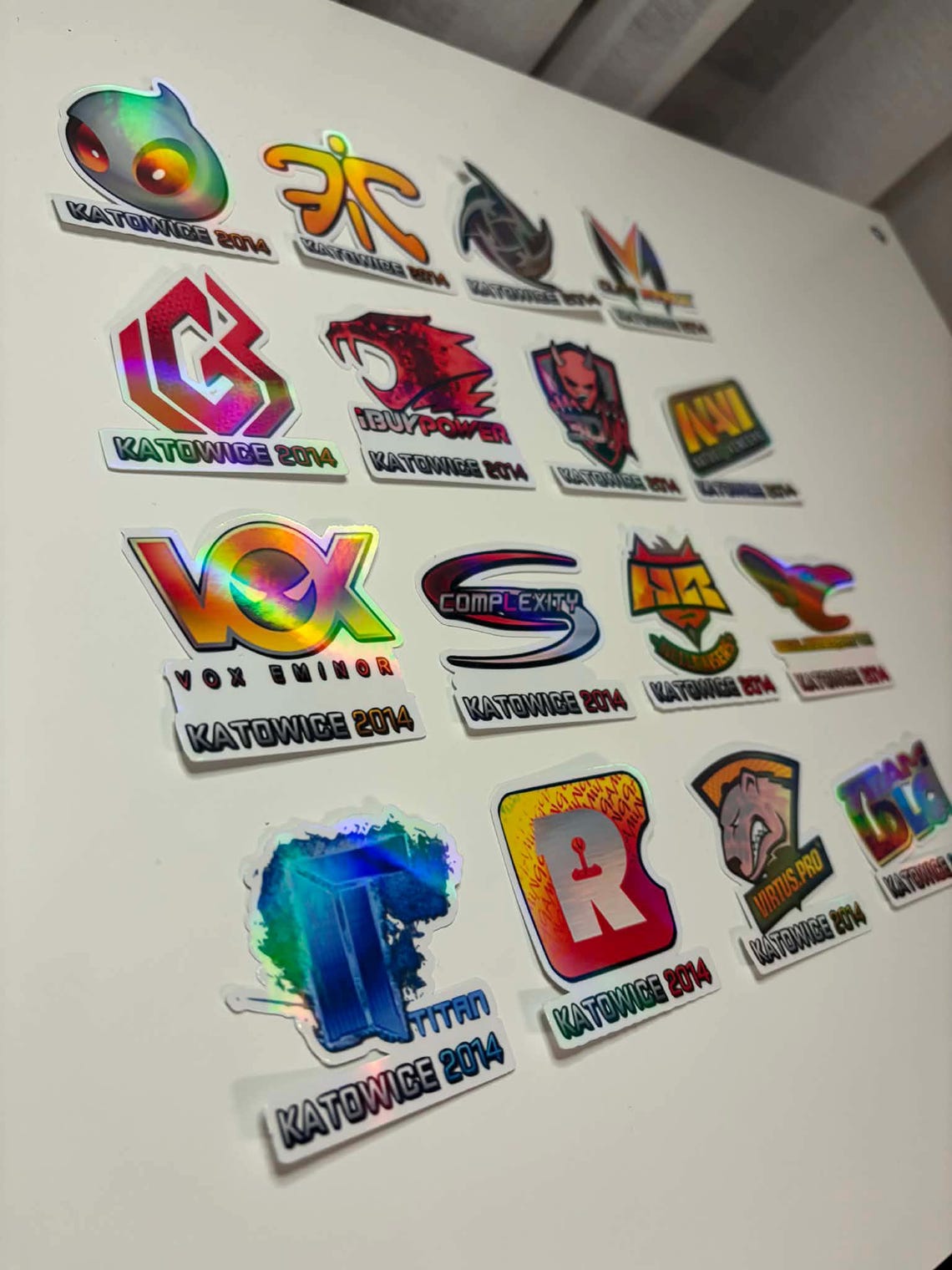 Katowice 2014 Holographic CS:GO Sticker Set | Esports Fan Gamer Gift - Etsy