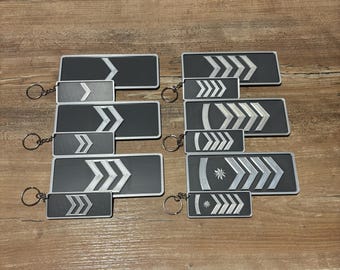 Counter Strike Silver Matchmaking Rank Keychain + FREE STAND – CSGO CS2 - Fan Gift