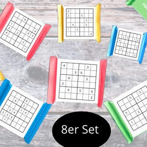 Verpakkingen voor Ritter Sport Mini – een klein blijk van waardering – 8 x puzzelplezier – 6x6 makkelijk – PDF