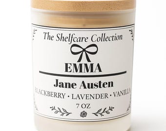 Literary Candle - EMMA by Jane Austen 7oz Candle