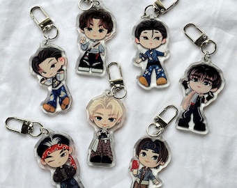 Cowboy Vampire Keychain