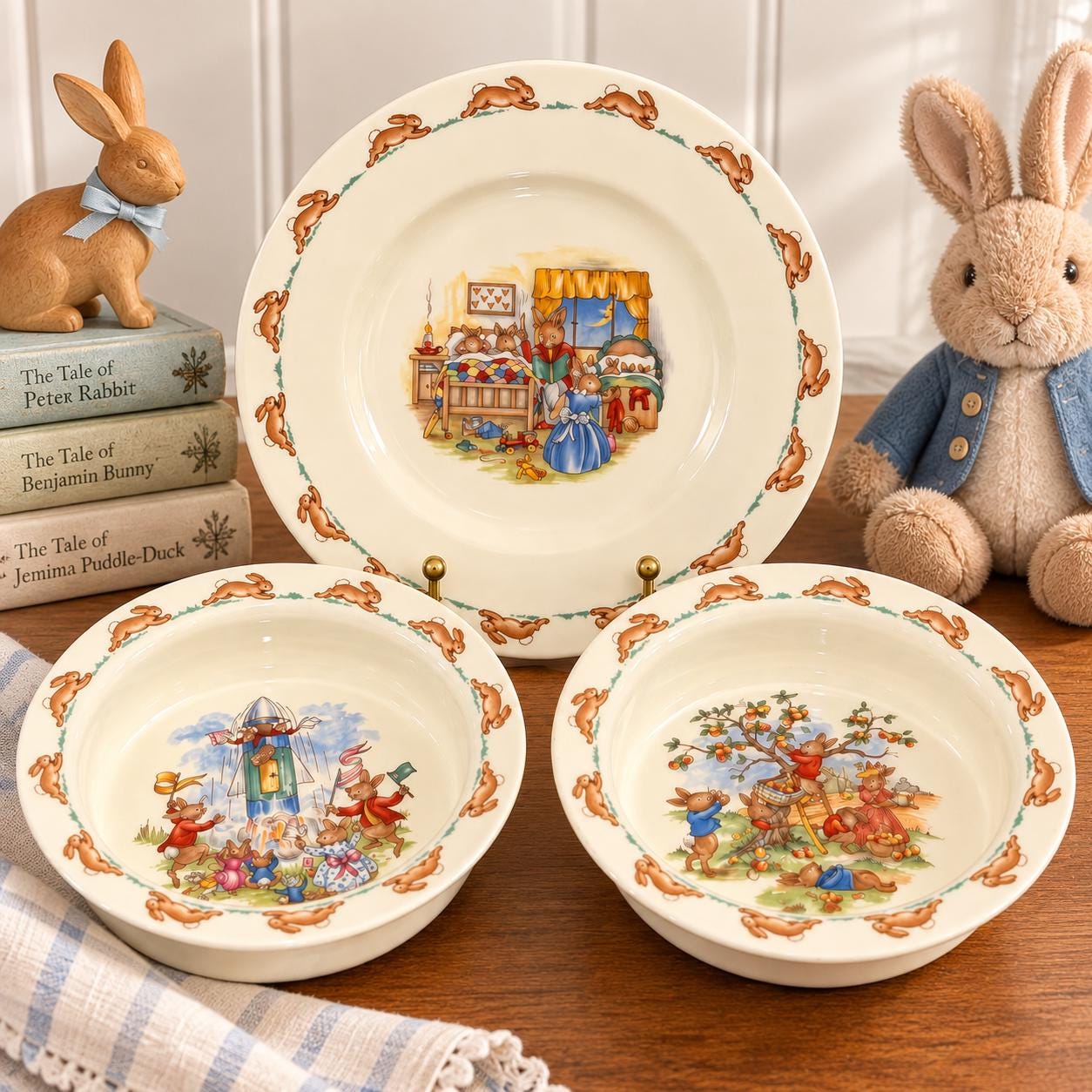 Royal Doulton Bunnykins - Etsy