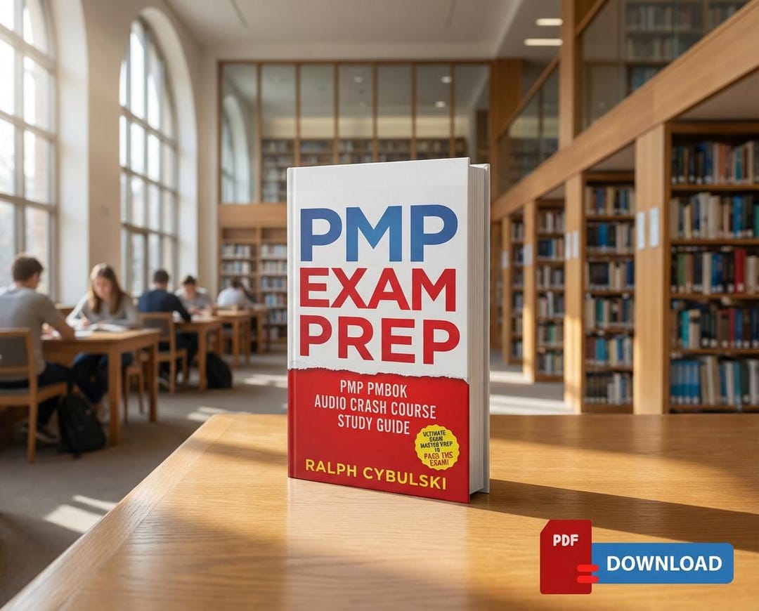 PMP Exam Prep - PMP PMBOK Audio Crash Course Study Guide - Etsy