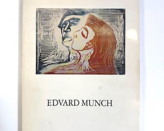 Raro catálogo de exposiciones de Edvard Munch, Galleri Kaare Berntsen Oslo Noruega, 1971, Arte gótico,