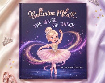 Personalized Ballerina Storybook | Child Becomes The Star Dancer, Magical Ballet Adventure