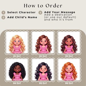 Personalized Mermaid Book for Girls, Custom Name Story, Child Becomes a Mermaid, Magical Ocean Adventure, Unique Kids Gift image 4