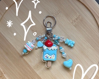 Porte-clés bleu Popsicle !