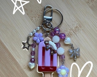 Porte-clés violet Popsicle !
