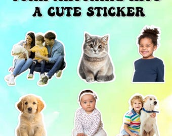 Custom Photo Vinyl Stickers: Die Cut, Waterproof Stickers