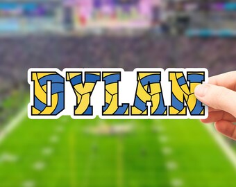 Custom Volleyball Name Stickers: Waterproof Vinyl Label | Laptop | Water Bottle Stickers