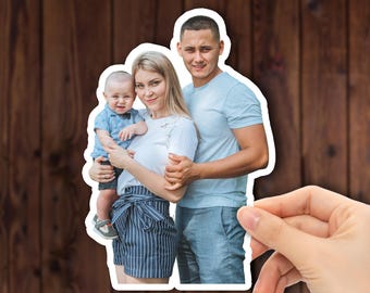 Custom Photo Vinyl Stickers: Die Cut Waterproof Labels