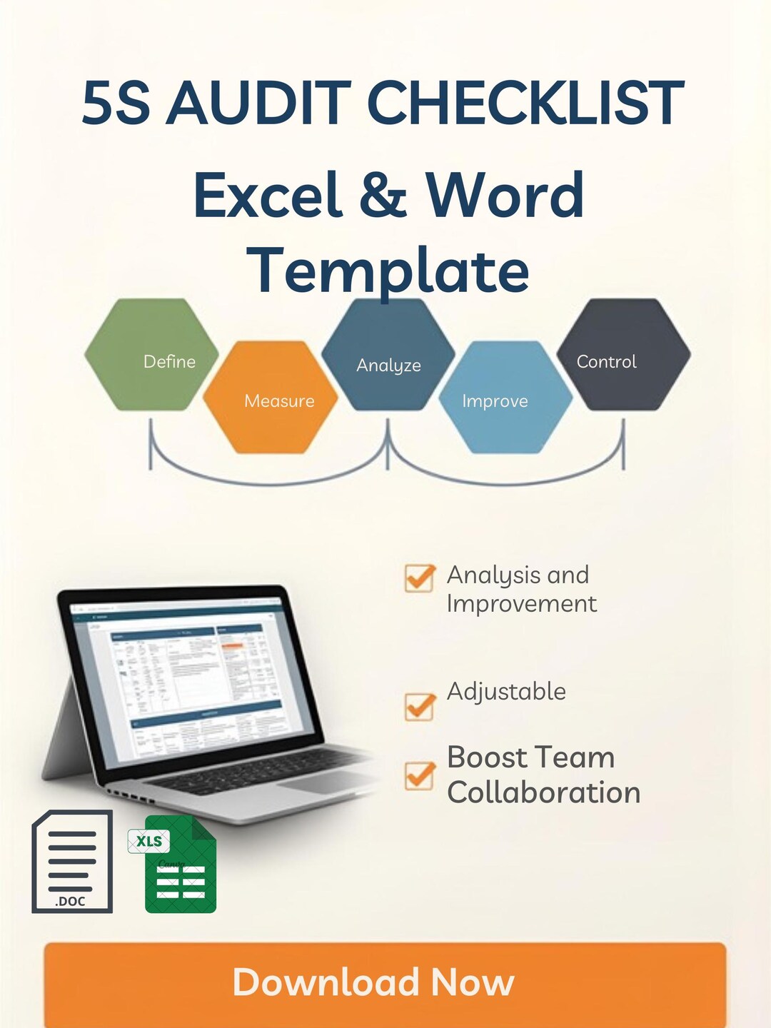 5S Audit Checklist — Lean Six Sigma Problem Solving Tool | Continuous ...