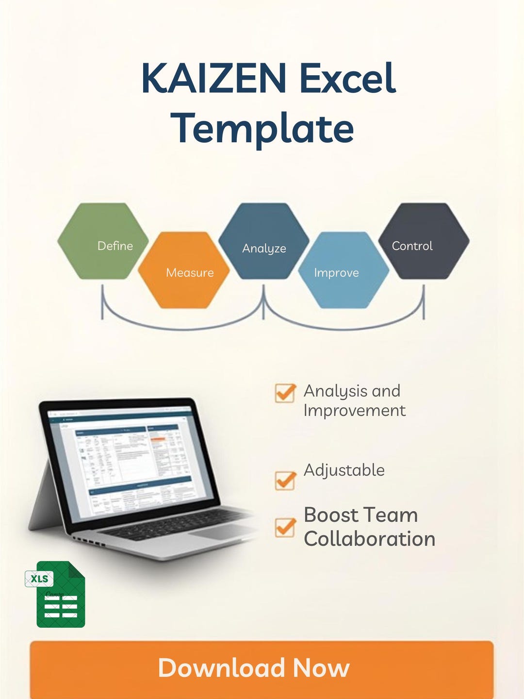KAIZEN Excel Template | Lean Six Sigma Problem Solving Tool ...