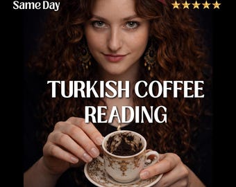 Personalized Turkish Coffee Cup Reading – Same Day Psychic PDF