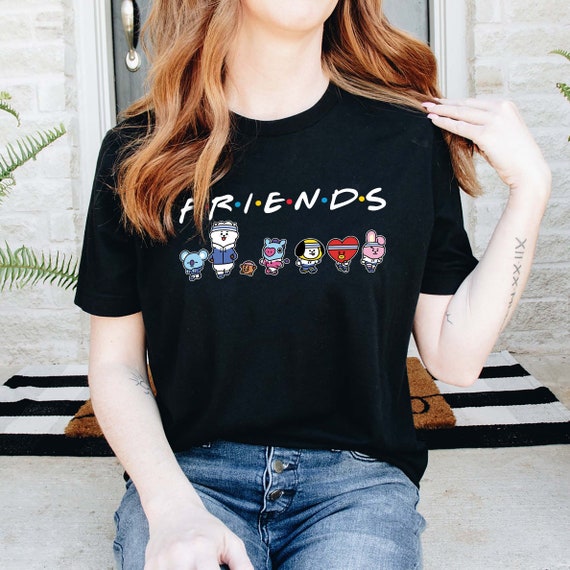 Shirt BTS Character Merch Bangtan Boys 