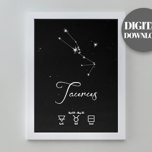 Taurus - Printable Art