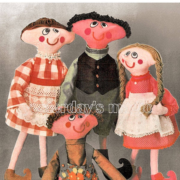 Pixie Doll Pattern - Etsy