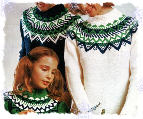 Pull de ski femme jacquard sale