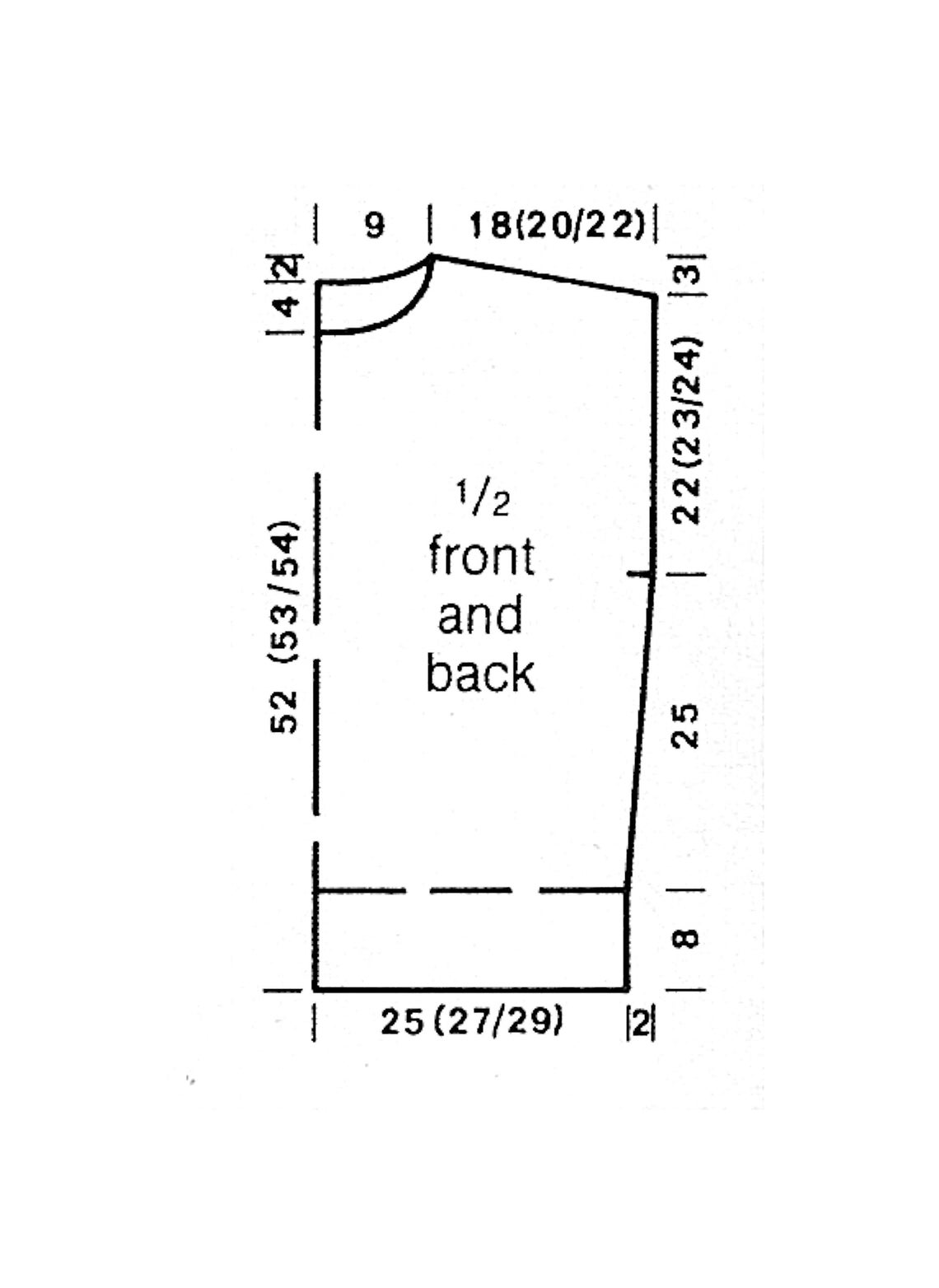 Instant Download PDF Knitting Pattern to Make a Womens Etsy