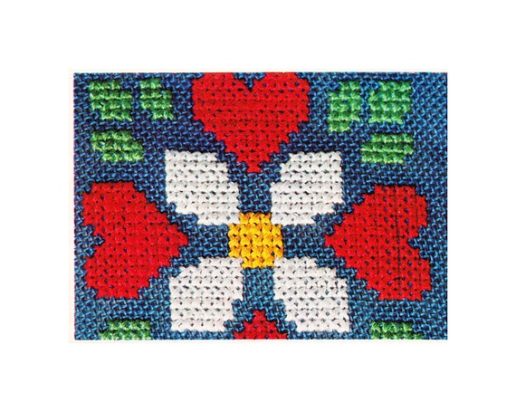 Instant Download Pdf Cross Stitch Chart Embroidery Instructions