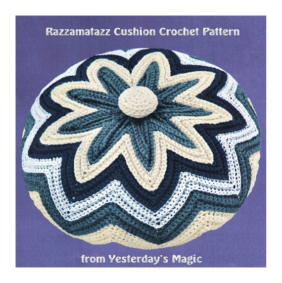 Instant Download PDF Crochet Pattern to Make a 14 Inch Circular
