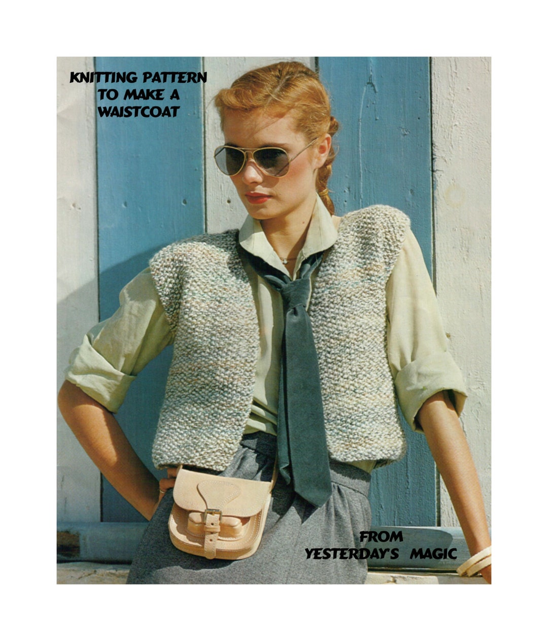 Instant Download PDF Easy Beginners Knitting Pattern to Make a Moss ...